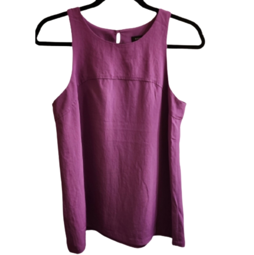 Banana Republic Cutaway Tank Size Small Purple Lilac